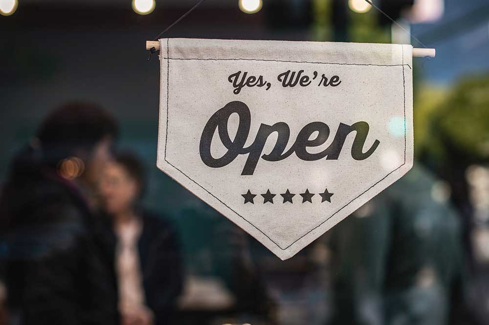 How to Tell Your Customers You’re Open
