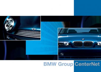 BMW Group CenterNet Trifold