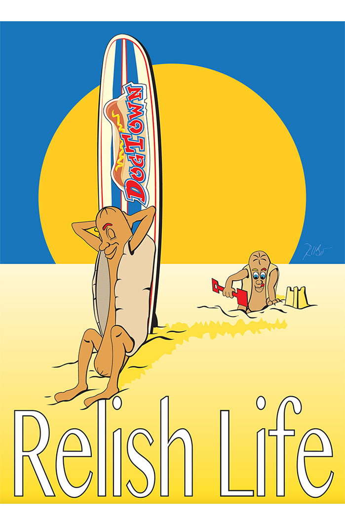 Relish Life Poster Designed by Russ at RgB Design Group LLC