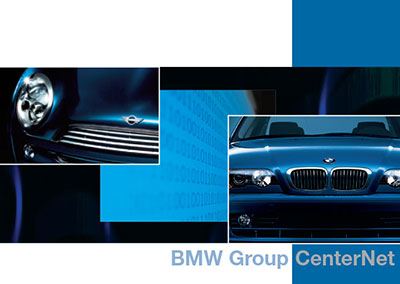 BMW Group CenterNet TriFold Brochure