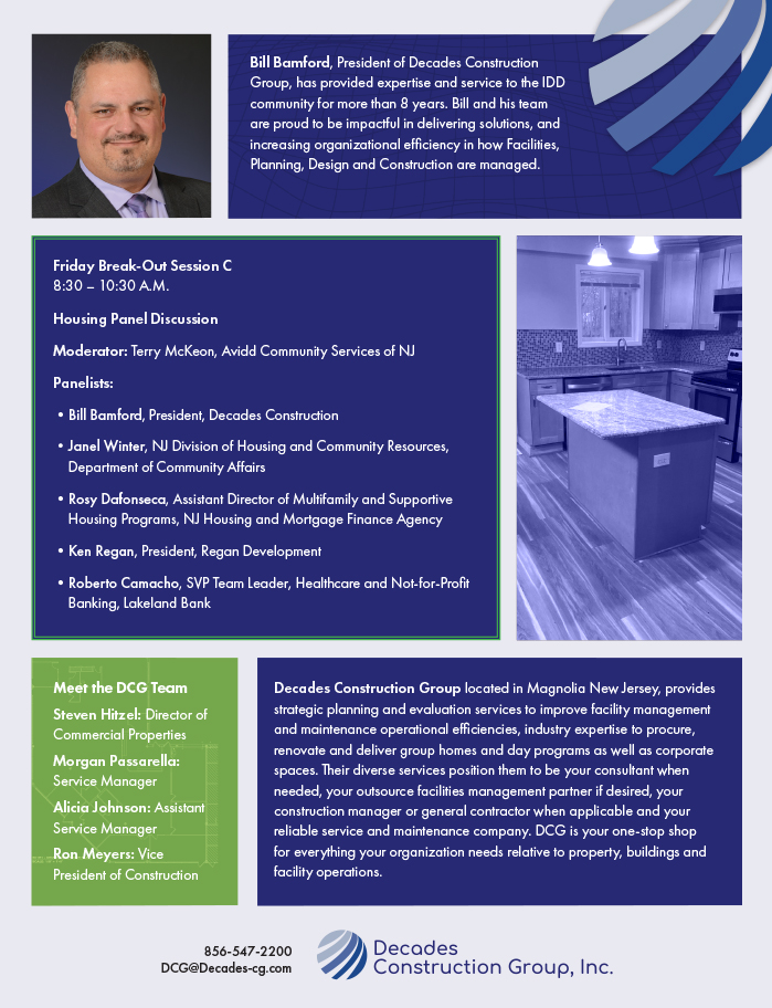 Decades Construction Group Brochure Designed By Russ at RgB Design Group LLC