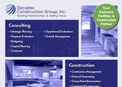 Decades Construction Group Brochure